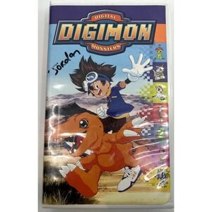 Digimon Digital Monsters VHS